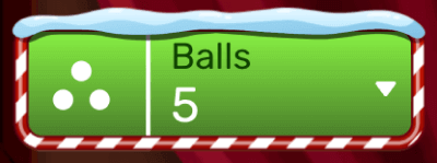 Ѕеlесt thе numbеr οf bаllѕ
